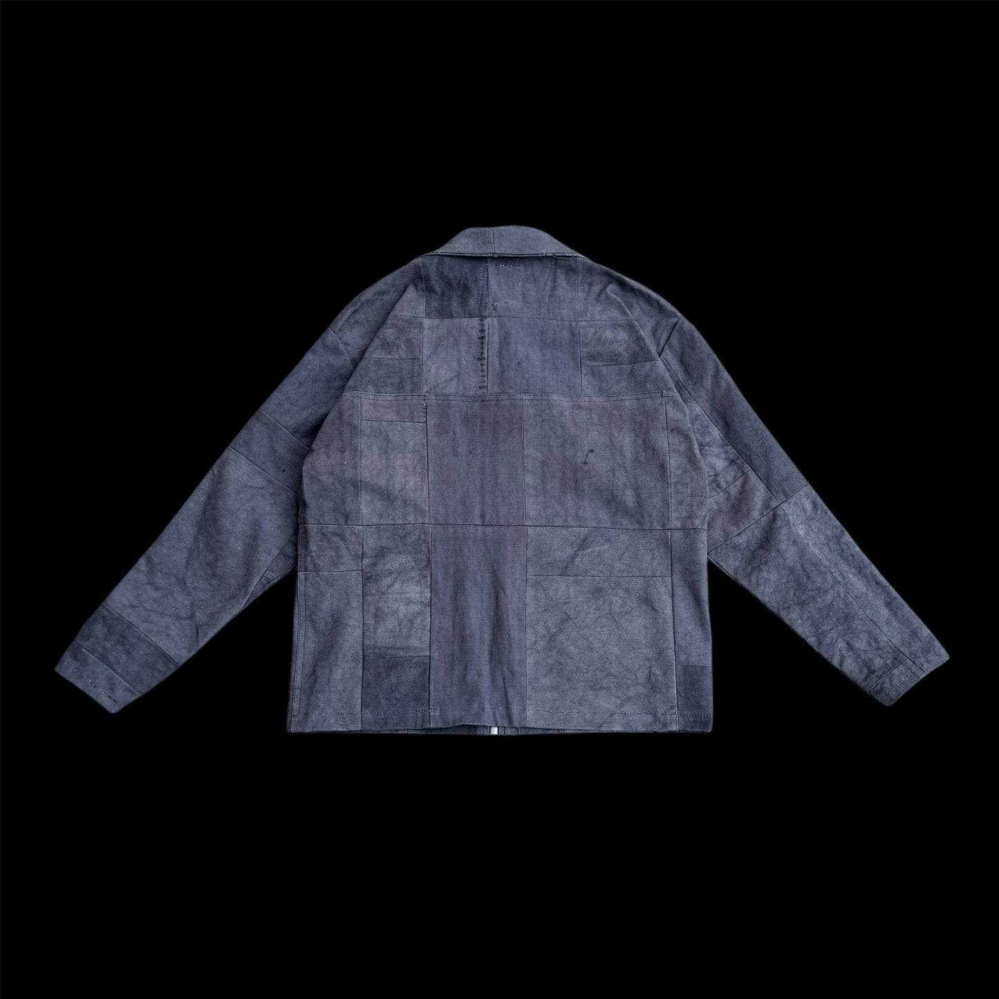 Denim Patchwork Jacket - L