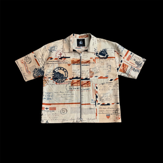 Postcard Work Shirt - L